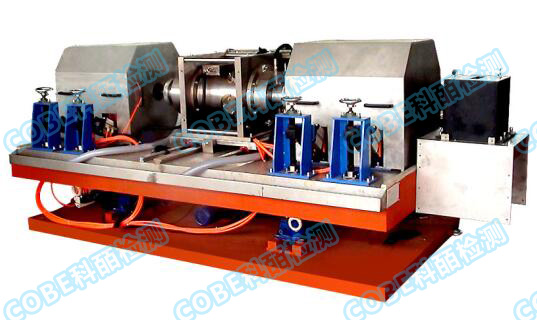 Rotary ultrasonic testing +  eddy current testing system